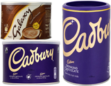 Galaxy or Cadbury Drinking Hot Chocolate Swirl into Hot Milk 500g 1KG 2KG Tins