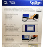 Brother Thermal Label Printer QL700 Print Postal Address Labels Labeller