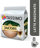 Tassimo Latte Coffee Bundle Capsules T-Discs Pods 40 Drinks