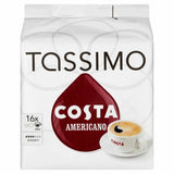 TASSIMO T Discs Refill Pods Costa Coffee Vanilla Latte Cups Cartridge Cadbury UK