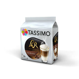 Tassimo LOR Variety Bundle Latte/Double Shot/Caramel/Café Long 6 Packs 72 Cups