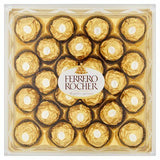 BOX OF 24 FERRERO ROCHER HAZELNUT CHOCOLATES TRUFFLES GIFT BOX  300G IN DATE