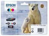 EPSON T2636 26XL ORIGINAL SET OF 4 INKS POLAR BEAR T2621 T2632 T2633 T2634 26 xl