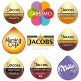 Tassimo Variety 12 Cups Taster Box Pack Jacobs Latte Cappuccino Milka Coffee Pod