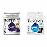 TASSIMO T Discs Refill Pods Costa Coffee Vanilla Latte Cups Cartridge Cadbury UK